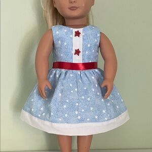 Starry Blue Doll Dress